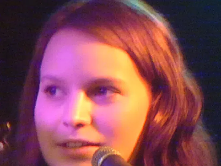 MegaPotato: A singer at a concert (1280 × 960 px, 2006)