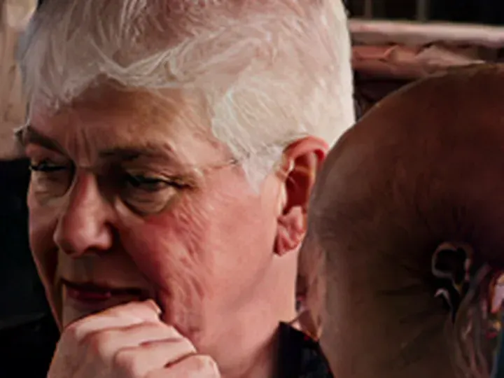 Topaz Wonder 3.5: a grey-haired passenger, heavy JPEG